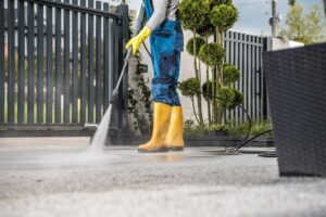 concrete cleaning