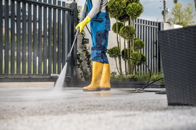 concrete cleaning